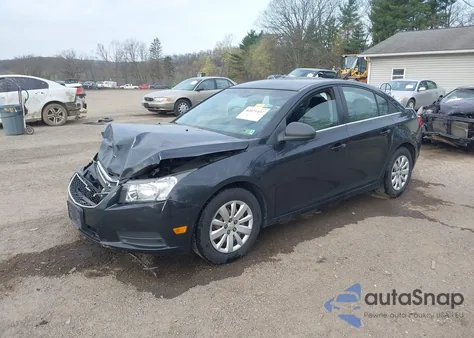 2011 Chevrolet Cruze Ls из США, поврежденный, VIN 1G1PC5SH2B7271652